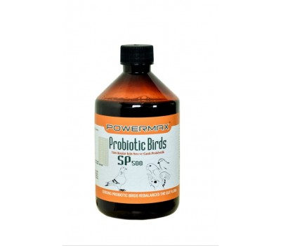 Powermax Probiyotic Birds ( sıvı ve canlı probiyotik 500 ml) 