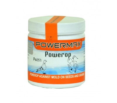 Powerop ( yem dezenfektanı) ( yemlerde mantar, bakteri , ve küf önleyici ) 100 gr 